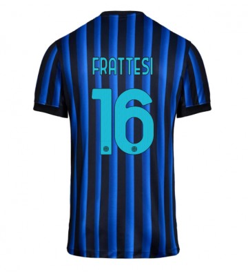 Inter Milan Davide Frattesi #16 Hjemmebanetrøje 2025-26 Kortærmet